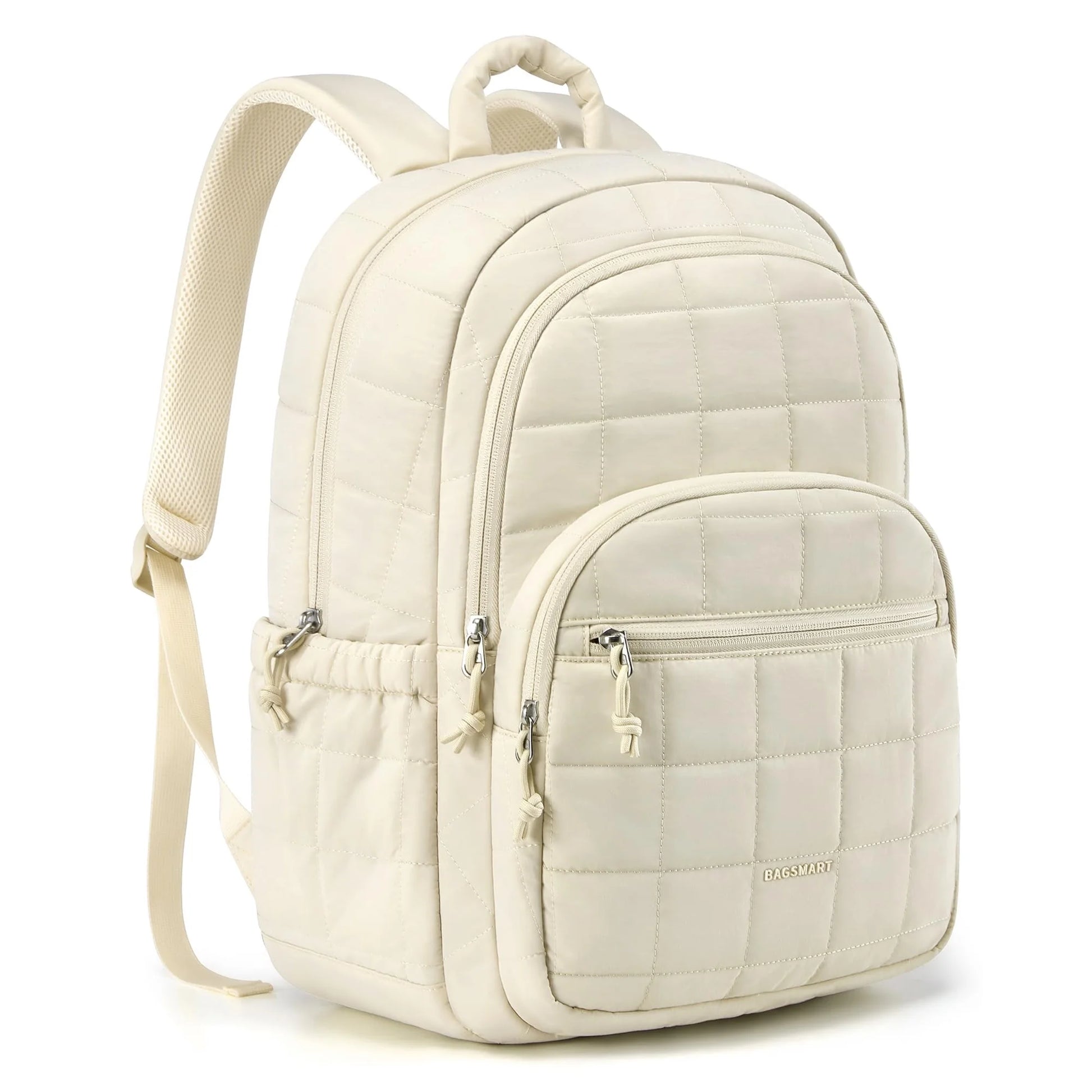BAGSMART Quilted Mini Backpack – Lightweight, Water-Resistant & Stylish Daily Bag